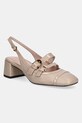 Coccinelle pantofi de piele calcai expus roz E4.S5C.21.02.01.N12