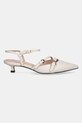 Coccinelle stilettos de piele E4.SRF.21.01.01.H14 bej SS25