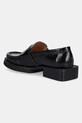Obuwie GANNI mokasyny Feminine Buckle Loafer Naplack S2534 czarny