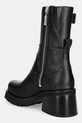 Obuća Gležnjače GANNI Feminine Buckle Platform Boot S2784 crna