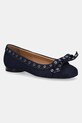 Μπαλαρίνες GANNI Eyelets Bow Ballerina Denim σκούρο μπλε S2756