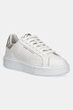 Kožené sneakers boty Crime London NEW EXTRALIGHT platforma bílá 20803PP7