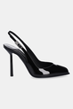 Lodičky Le Silla Chanel Clivage 5305D090BXPPKAB001 čierna SS25