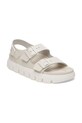 Birkenstock sandale de piele Milano Chunky Exq Birkenstock x Papillio 1029074 bej SS25