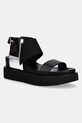 Σανδάλια United Nude Rico Sandal υφασμάτινο μαύρο 1030487413