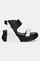 United Nude sandale de piele Delta Run 10410597137119 negru ZS25