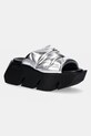 United Nude slapi de piele Bull Puffy platformă negru 10897141188