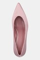 Weekend Max Mara szpilki RENZASATIN różowy 2515521055600.PINK