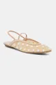 Balerinke Weekend Max Mara SONNI tekstil bež 2515521155600.NUDO