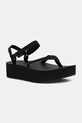 Teva sandały Flatform Sandal Slim pozostałe czarny 1164630