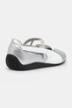 Obuwie Puma baleriny skórzane Speedcat Ballet 401581 srebrny