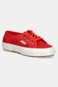 Superga tenisówki MESH płaska czerwony S2135GW.296