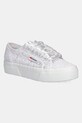 Tenisky Superga FLOWER MACRAME plochá bílá S2136QW.A0A