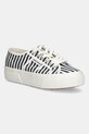 Tenisky Superga STRIPES PRINT plochá tmavomodrá S2136YW.AD5