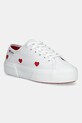 Кеди Superga PLATFORM HEARTS VEGAN MAT пласка білий S8137HW.AB7