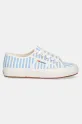 Superga tenisówki STRIPES PRINT S8148TW.ACF niebieski SS25