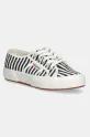 Superga tenisówki STRIPES PRINT płaska granatowy S8148TW.AD5
