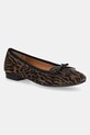 Billi Bi balerini din piele întoarsă Leopardo arabica suede 546 maro A7425