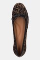 Billi Bi balerini din piele întoarsă Leopardo arabica suede 546 maro A7425