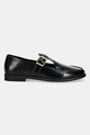 Marc O'Polo mocasini de piele FIONA 2E 50118633204116 negru SS25