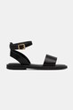 Marc O'Polo sandale de piele STINA 4A 50318691103100 negru SS25