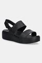 Sandály Skechers FOAMIES platforma černá 111257