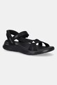 Skechers sandały GO WALK FLEX tekstylny czarny 141481.