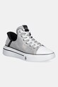 Skechers tenisówki SNOOP ONE DISCO platforma srebrny 186006