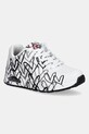 Skechers sneakers SKECHERS X JGOLDCROWN textil alb 155507
