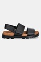 Camper sandale de piele Brutus Sandal K201323.013 negru SS25