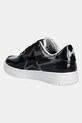 Shoes A Bathing Ape leather sneakers BAPE STA ICON L 1K80291308 black