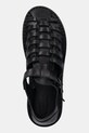 Kožne sandale Fracap Sandals crna D025