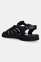 Obuv Kožené sandále Fracap Sandals D038 čierna