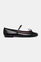 Шкіряні балетки Pretty Ballerinas Nicole 52073.A.9101 чорний SS25