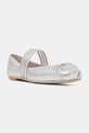 Pretty Ballerinas balerini de piele Kristen piele acoperită argintiu 52198.A.5010