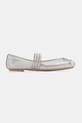 Pretty Ballerinas balerini de piele Kristen 52198.A.5010 argintiu SS25