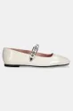 Δερμάτινες μπαλαρίνες Pretty Ballerinas Camille 52211.A.9301 μπεζ SS25