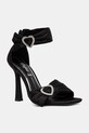 Buffalo sandale Fairy Chic Heart sintetic negru 1291618.BLK