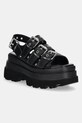 Сандалии Buffalo Jupiter Athena платформа чёрный 1602262.BLK
