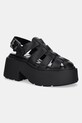 Сандали Buffalo Vicious Fisher платформа черен 1602266.BLK