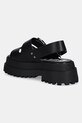 Obuwie Buffalo sandały Pluto Ari 1602268.BLK czarny