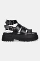 Buffalo sandały Pluto Gld 1602269.BLK czarny SS25
