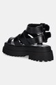 Obuwie Buffalo sandały Pluto Gld 1602269.BLK czarny