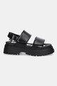 Buffalo sandale Lennox Snd 1602271.BLK negru SS25