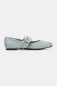 Baleríny Buffalo Daphne Glam 1620028.BLU modrá SS25