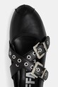 Buffalo balerini Daphne Mary Buckle negru 1620029.BLK