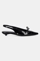 Μπαλαρίνες Anine Bing Zoey Slingback Heels A.14.10790 μαύρο SS25