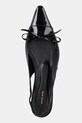 Anine Bing leather heels Zoey Slingback Heels black A.14.10790