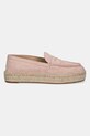 Lauren Ralph Lauren espadryle zamszowe Luize Loafer 802953958009.650 różowy SS25