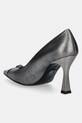 Obuwie New Rock szpilki skórzane HYBRID M.PUMP001.S3 szary